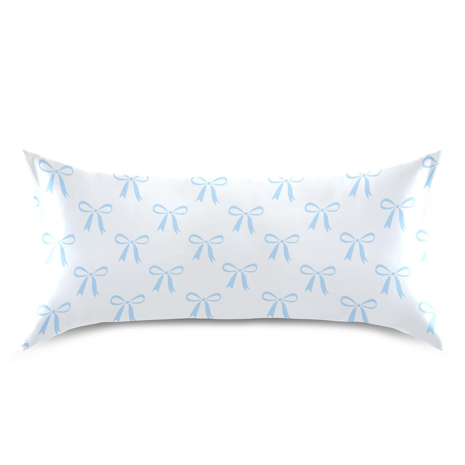 Shark Pink Print Pillow Covers Silk Pillowcase for Hair and Skin Soft and Smooth Cooling Satin Pillowcase Standard Size Pillow Case for Hot Sleepers, Night Sweats Women Bed (20x26 Inch)