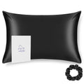 ALASKA BEAR Silk Pillowcase for Curly Hair and Skin Women Real Mulberry Silk Pillow Case Queen Single (1 Pack, Rose Gold)