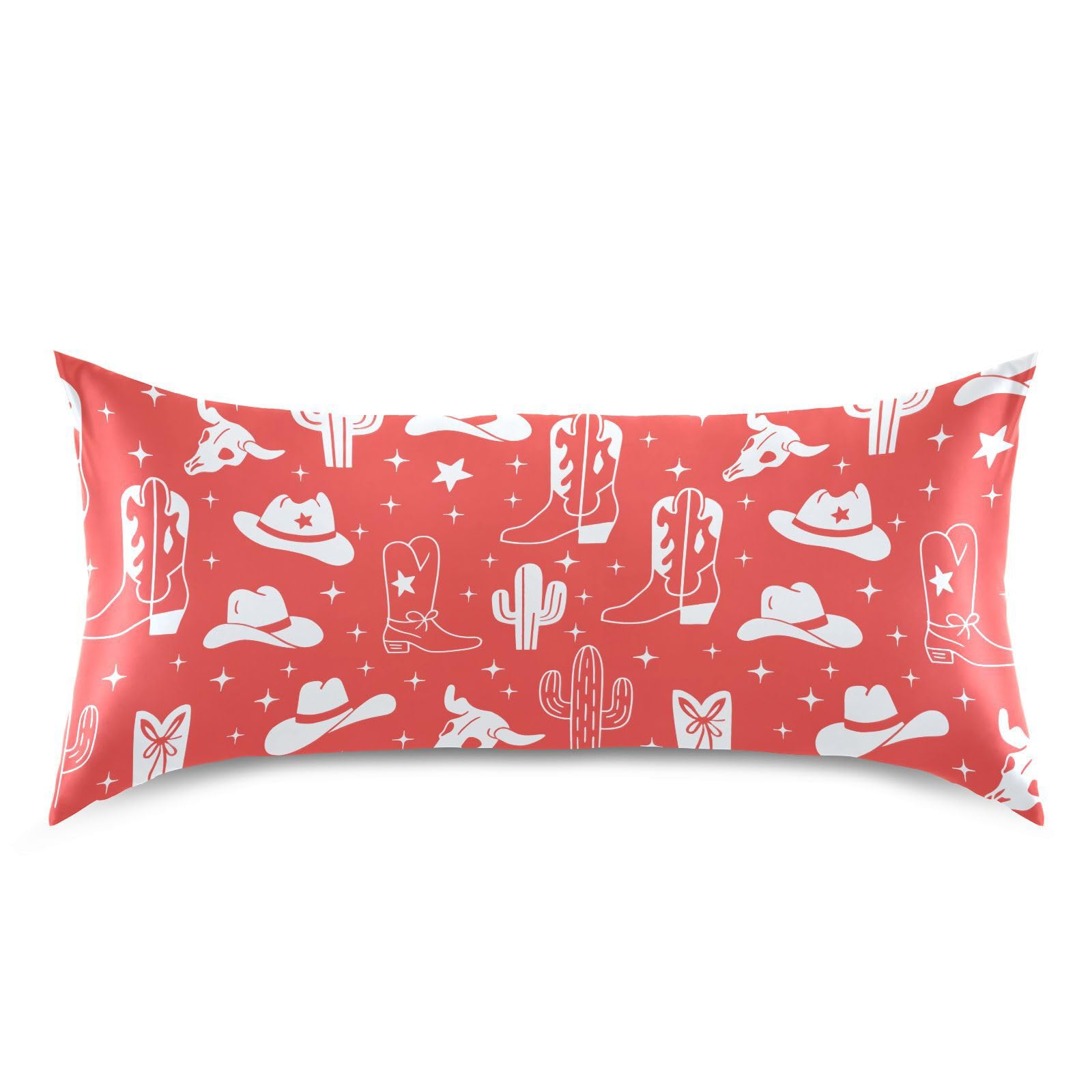 Shark Pink Print Pillow Covers Silk Pillowcase for Hair and Skin Soft and Smooth Cooling Satin Pillowcase Standard Size Pillow Case for Hot Sleepers, Night Sweats Women Bed (20x26 Inch)