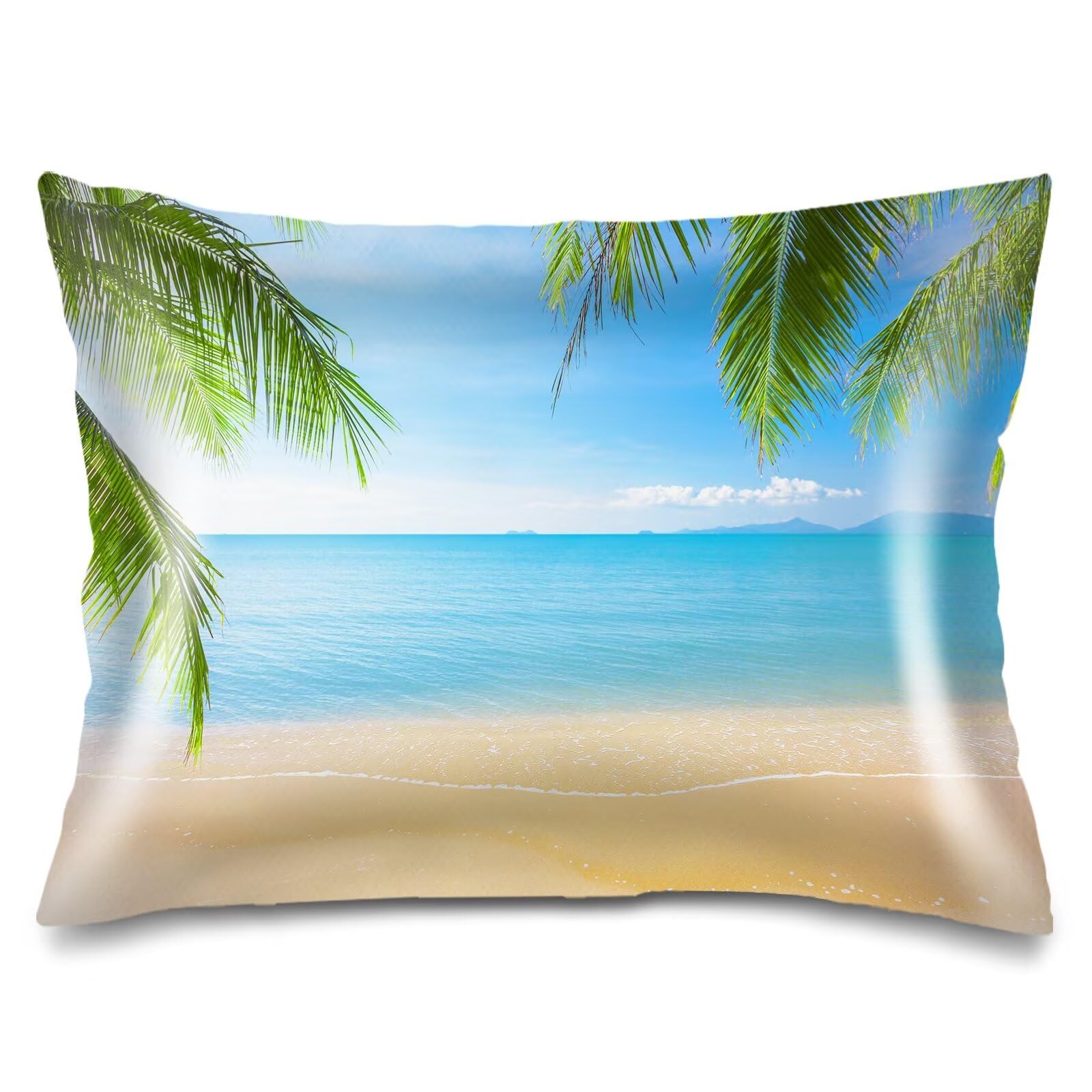 Silk Satin Pillowcase for Hair and Skin,Galaxy Throw Pillow Cover Queen Size Pillowcases Envelope Closure,Outer Space Nebula Universe Star Night Starry Sky Soft Bed Cushion Covers for Women,20"x30"
