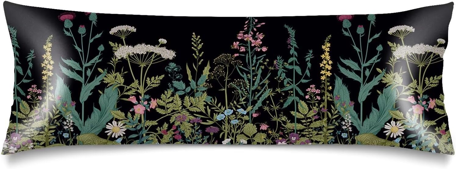 Silk Satin Pillowcase for Hair and Skin,Galaxy Throw Pillow Cover Queen Size Pillowcases Envelope Closure,Outer Space Nebula Universe Star Night Starry Sky Soft Bed Cushion Covers for Women,20"x30"