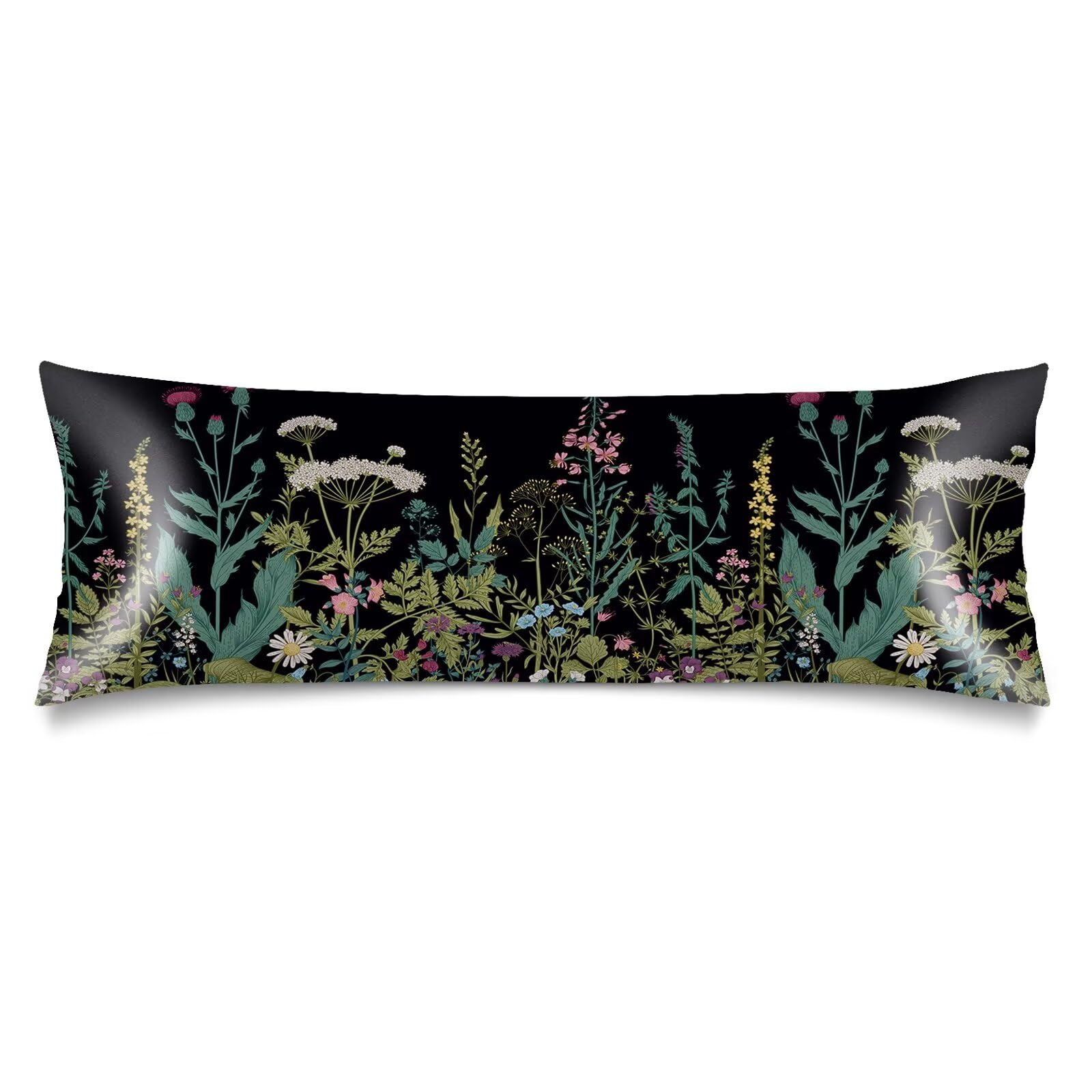 Silk Satin Pillowcase for Hair and Skin,Galaxy Throw Pillow Cover Queen Size Pillowcases Envelope Closure,Outer Space Nebula Universe Star Night Starry Sky Soft Bed Cushion Covers for Women,20"x30"