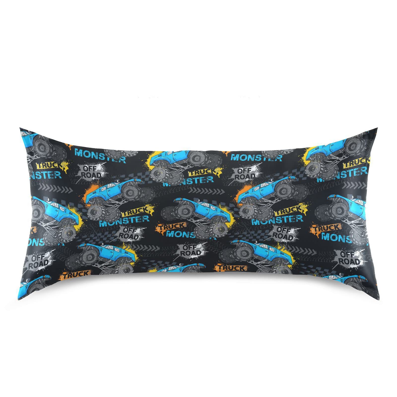 White Sharks Silhouettes Pillow Covers Silk Pillowcase for Hair and Skin with Envelope Closure Satin Pillowcase Standard Size Pillow Case for Bedroom Bed Sleeping Women (20x26 Inch)