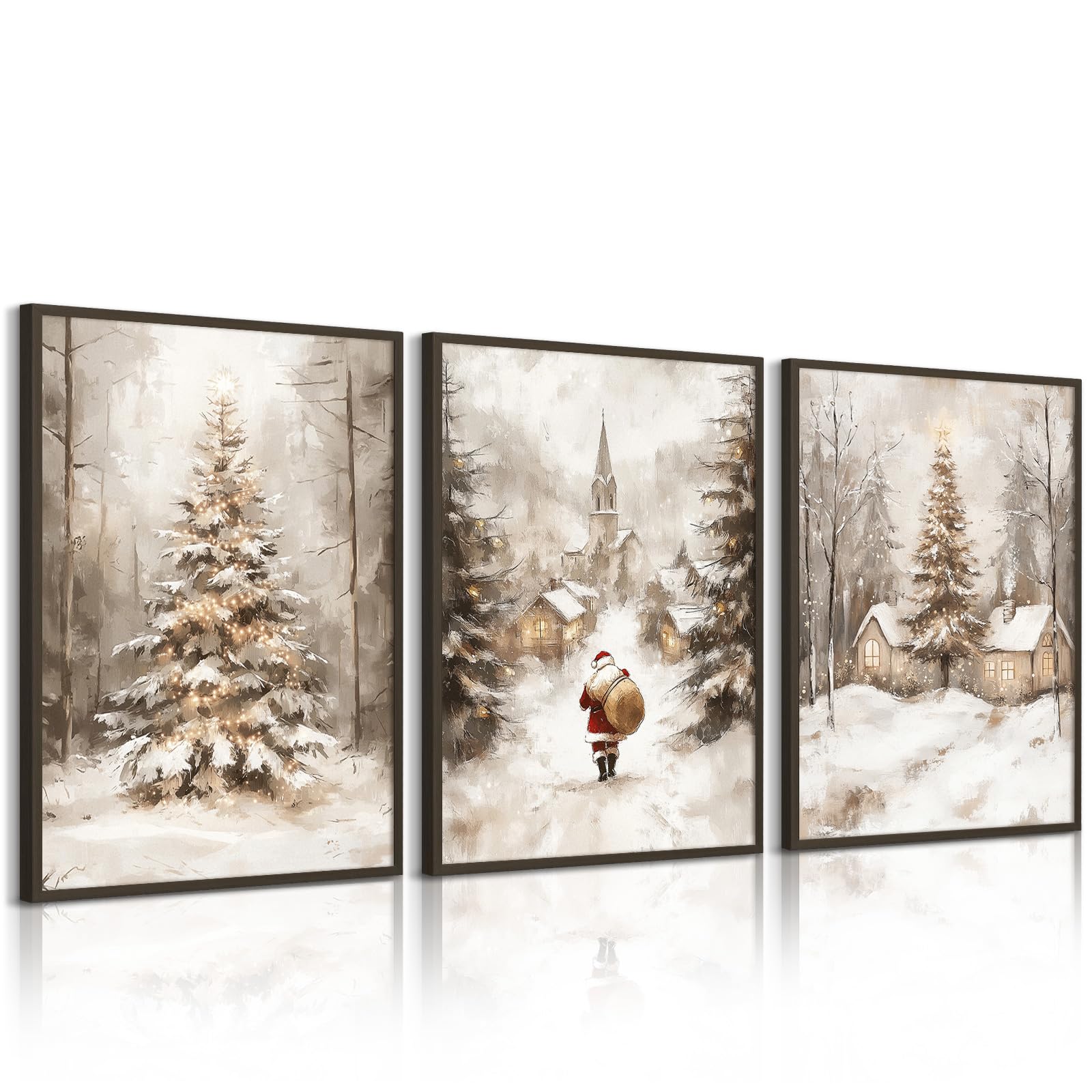 Beige Abstract Wall Art Pictures Set of 3 Boho Modern Canvas Wall Decor Neutral Line Wall Art Minimalist Art Abstract Beige Prints Painting Modern Artwork for Living Room Bedroom 16x24 Inch UNFRAMED